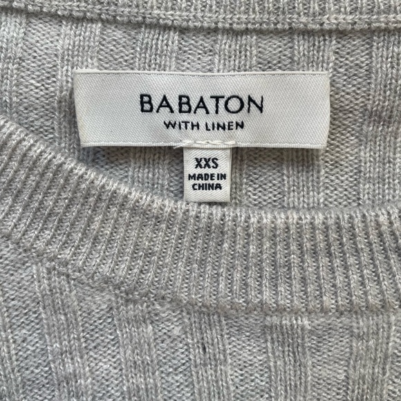 BABATON LONG SLEEVE KNIT SWEATER (XXS) - Picture 2 of 2
